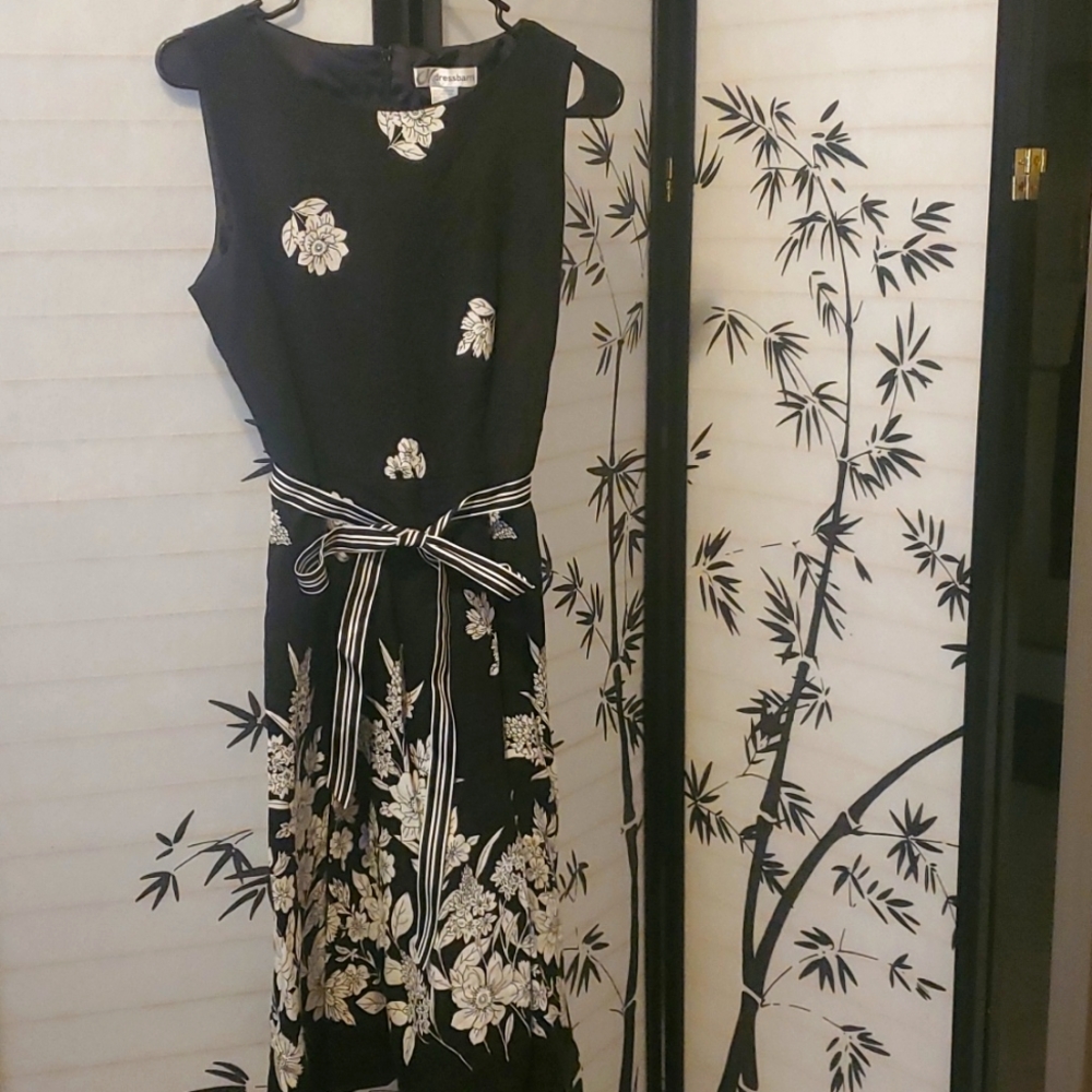 Dress Barn sz12 Black/White Dress